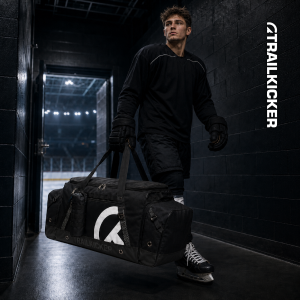 TRAILKICKER 40" Original Ice Hockey Equipment Bag, 175L, Black - Image 8
