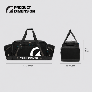 TRAILKICKER 42" Premium Ice Hockey Equipment Bag, 185L, Blue - Image 10