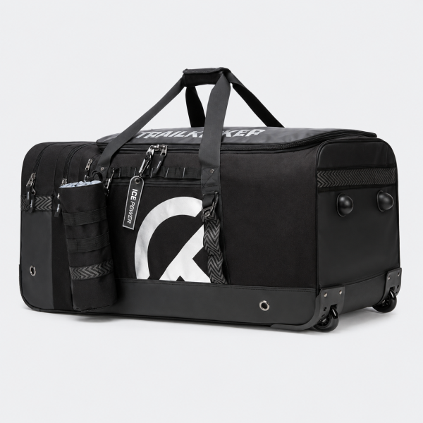 TRAILKICKER 36" Power Wheeled Ice Hockey Equipment Bag, 160L, Black