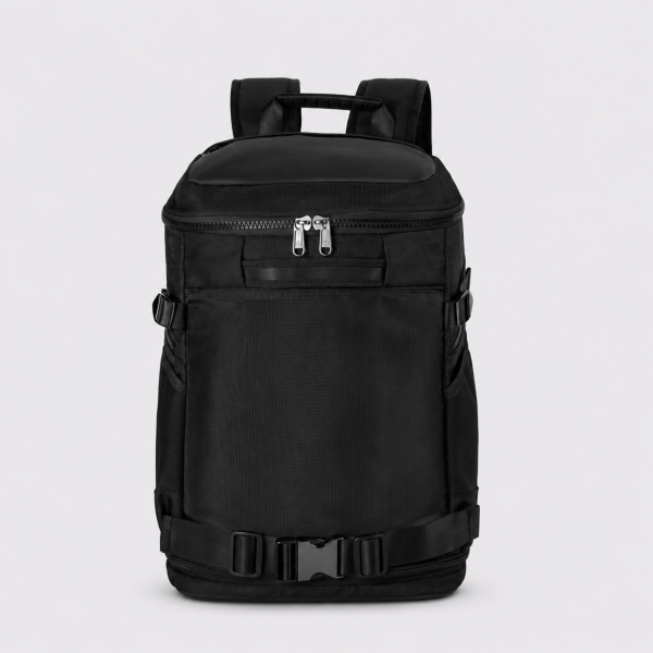 Trilkicker 40L Expandable Travel Backpack – Black