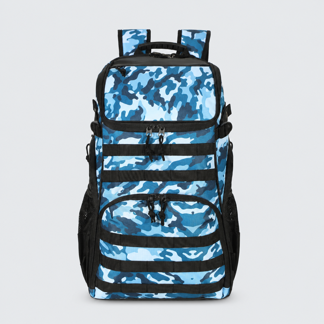 Trailkicker 35L XL Basketball Backpack – Blue Camouflage - 图片 1