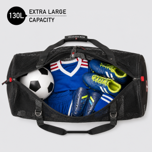 Trilkicker 130L XL Soccer Equipment Bag – Red - 图片 2
