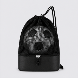 Trilkicker 35L Sports Drawstring Bag – Black