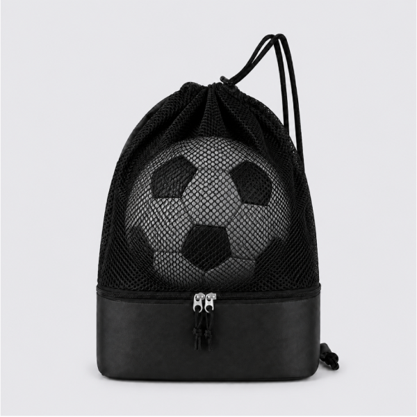 Trilkicker 35L Sports Drawstring Bag – Black