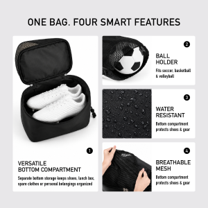 Trilkicker 35L Sports Drawstring Bag – Black - 图片 4