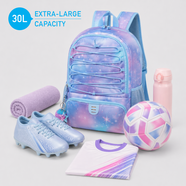 Trailkicker 30L XL Football Backpack – Starry Sky