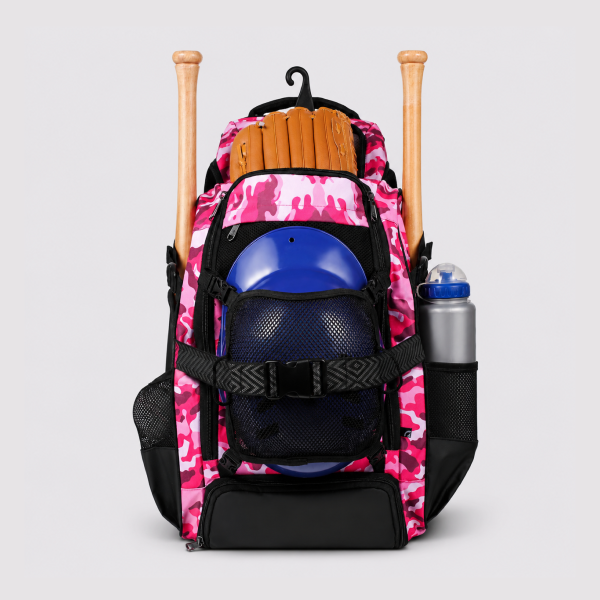 Trailkicker 42L Baseball Backpack – Pink Camouflage (复制)