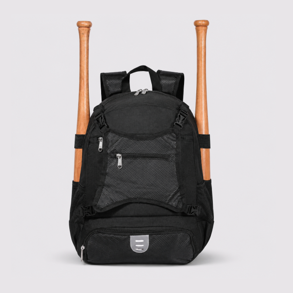 Trailkicker 30L Baseball Backpack – Black