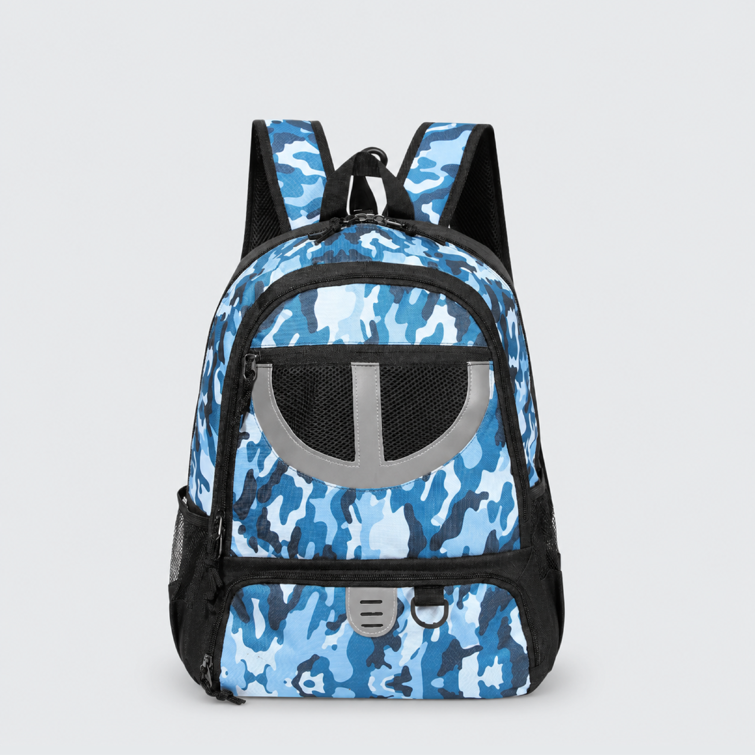 Trailkicker 30L XL Football Backpack – Blue Camouflage - Image 1