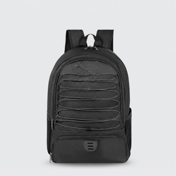 Trailkicker 30L XL Football Backpack – Black