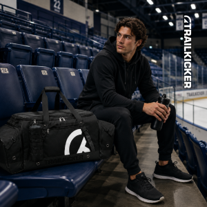 TRAILKICKER 40" Original Ice Hockey Equipment Bag, 175L, Black - Image 9
